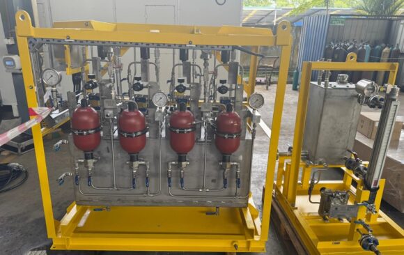 SWIVEL HPU & LRS SKID Swivel HPU & LRS SKID