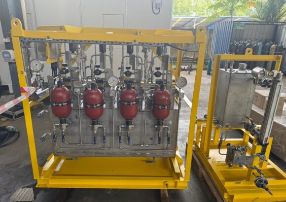 Swivel HPU & LRS SKID